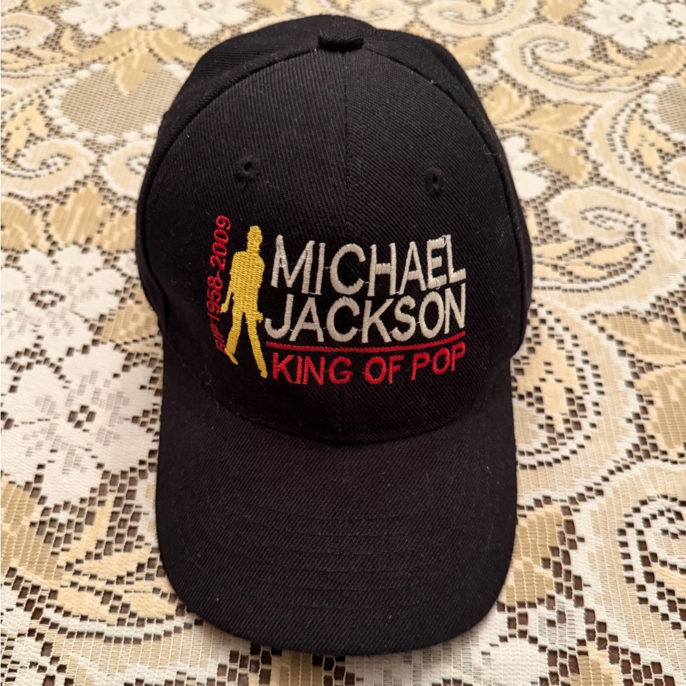Michael Jackson Black Baseball Cap